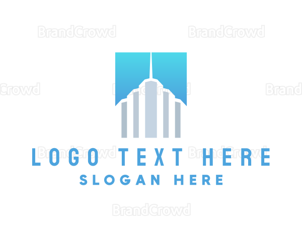 Urban Skyscraper Building Logo