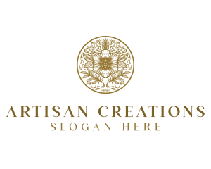 Artisan Flower Garden logo design