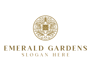 Artisan Flower Garden logo design