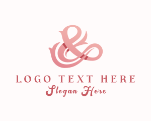 Shop - Stylish Fashion Ampersand logo design