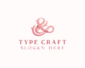 Stylish Fashion Ampersand logo design