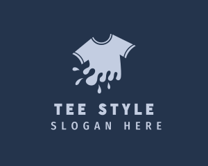 Tee Shirt Clean Wash logo design