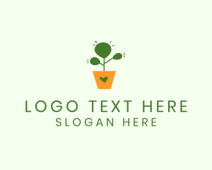 Gardening - Cactus Indoor Plant logo design