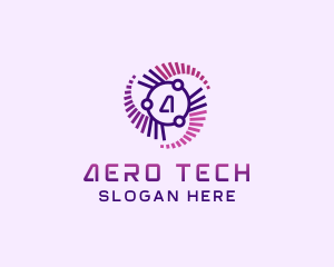 Cyber Tech Developer logo design