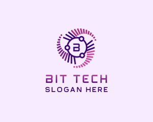 Cyber Tech Developer logo design