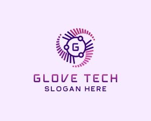 Cyber Tech Developer logo design