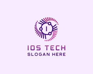 Cyber Tech Developer logo design