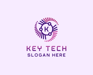 Cyber Tech Developer logo design