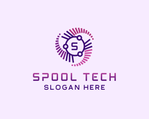 Cyber Tech Developer logo design