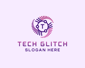 Cyber Tech Developer logo design