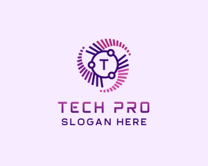 Cyber Tech Developer logo design