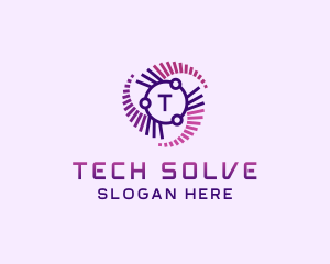 Cyber Tech Developer logo design