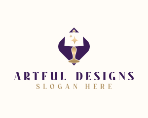 Lamp Light Furniture logo design