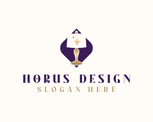 Lamp Light Furniture logo design