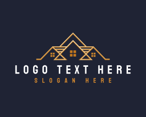 Roofing - Realty Property Roofing logo design