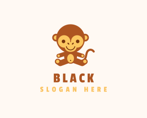 Monkey Stuffed Toy  Logo