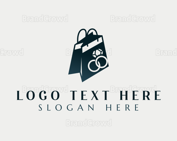 Jewelry Shopping Bag Logo