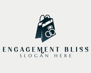 Engagement - Jewelry Shopping Bag logo design