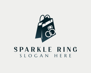 Engagement - Jewelry Shopping Bag logo design