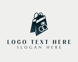 Shopping - Jewelry Shopping Bag logo design