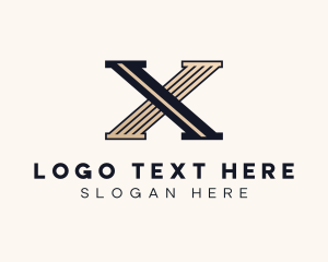 Letter X - Generic Company Firm logo design