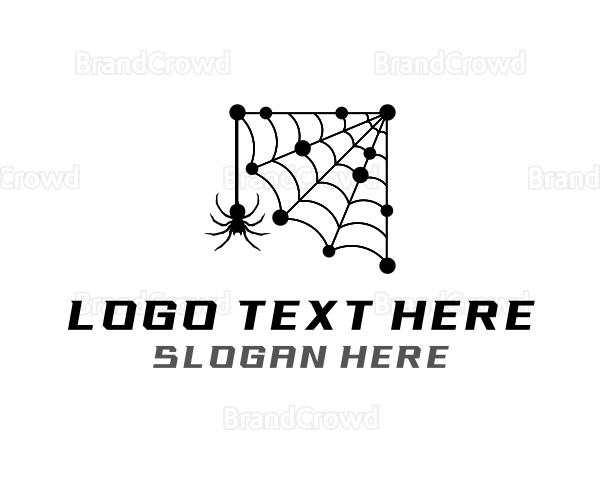 Network Spider Web Logo