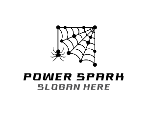 Network Spider Web Logo