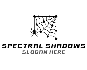 Network Spider Web logo design