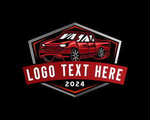 Transport - Automotive Pickup Truck logo design