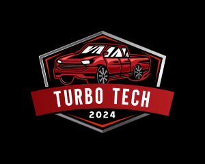 Turbo - Automotive Pickup Truck logo design