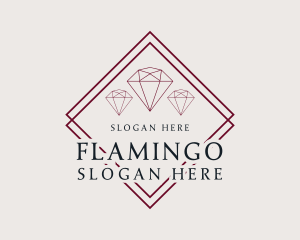 Luxury Jewelry Gemstone Logo