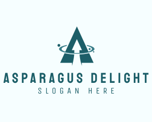 Delivery Logistics Letter A  logo design