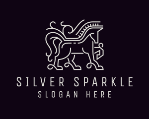 Silver - Silver Horse Equine logo design