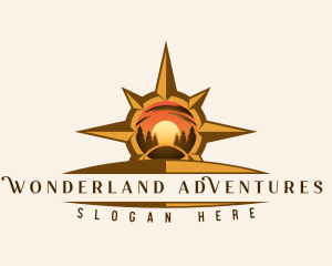 Adventure Travel Compass logo design