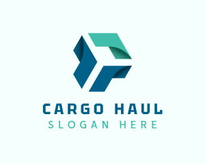 Logistics Moving Courier logo design