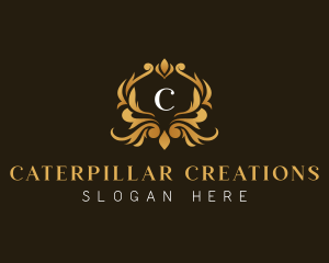 Elegant Crest Ornament logo design