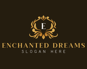 Elegant Crest Ornament logo design