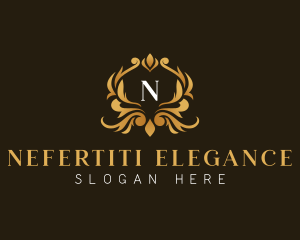 Elegant Crest Ornament logo design