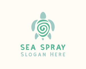 Green Sea Turtle logo design