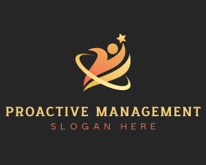 People Management Firm logo design