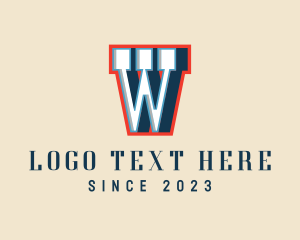 Letter W - Masculine Elegant Business logo design