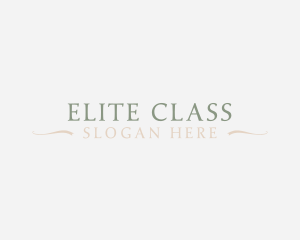 Elegant Minimalist Business logo design