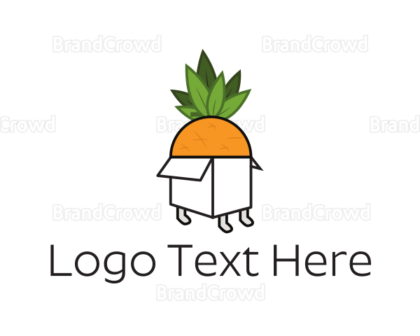 Pineapple Fruit Box Logo