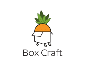 Box - Pineapple Fruit Box logo design