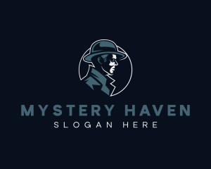 Detective Man Inspector logo design