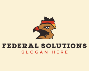 Germany Eagle Bird  logo design