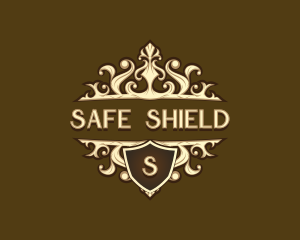 Luxury Shield Crown logo design