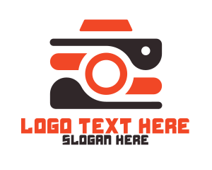 Vlog - Modern Camera Vlogger logo design