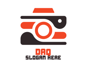 Modern Camera Vlogger Logo