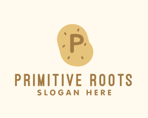 Farm Potato Organic Produce logo design